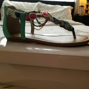 Venus Seagreen Sandals